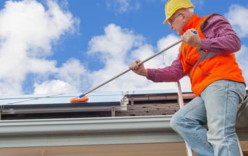 Brayton soft wash roof cleaning